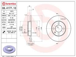 BREMBO 08.4177.10