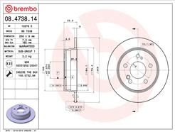 BREMBO 08.4738.14
