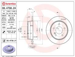 BREMBO 08.4738.21