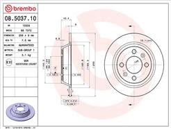 BREMBO 08.5037.10