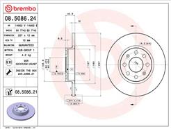 BREMBO 08.5086.21