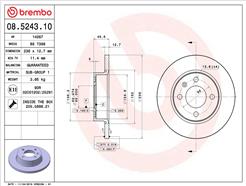 BREMBO 08.5243.10