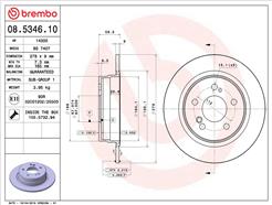 BREMBO 08.5346.10