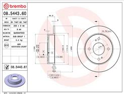 BREMBO 08.5443.60