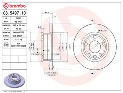 BREMBO 08.5497.10