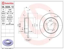 BREMBO 08.5639.10