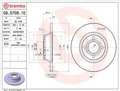 BREMBO 08.5709.10