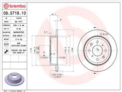BREMBO 08.5719.10