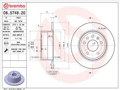 BREMBO 08.5748.20