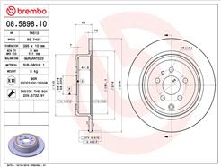 BREMBO 08.5898.10