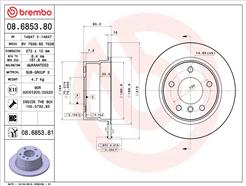 BREMBO 08.6853.81