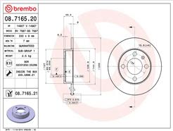 BREMBO 08.7165.21