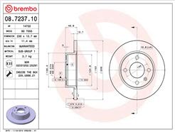 BREMBO 08.7237.10