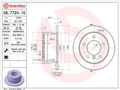 BREMBO 08.7724.10