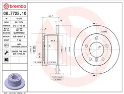 BREMBO 08.7725.10