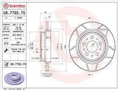 BREMBO 08.7765.75