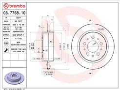 BREMBO 08.7768.10