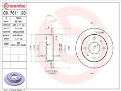 BREMBO 08.7811.20