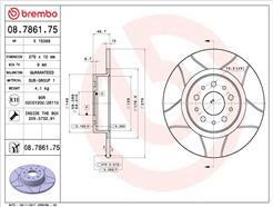 BREMBO 08.7861.75