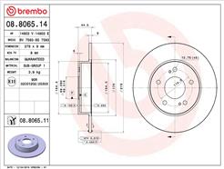 BREMBO 08.8065.14