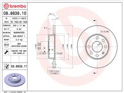 BREMBO 08.8638.11