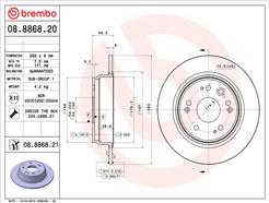 BREMBO 08.8868.20