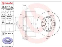BREMBO 08.9364.21