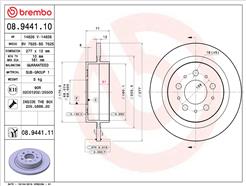 BREMBO 08.9441.11