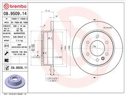 BREMBO 08.9509.11
