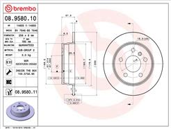 BREMBO 08.9580.11