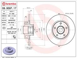 BREMBO 08.9597.17
