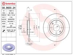 BREMBO 08.9600.24