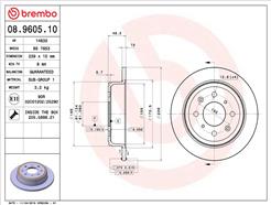 BREMBO 08.9605.10