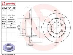 BREMBO 08.9794.60
