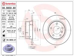 BREMBO 08.9859.81