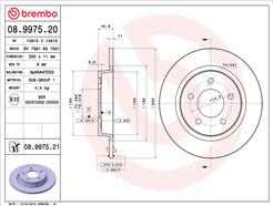 BREMBO 08.9975.21