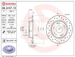 BREMBO 08.A147.1X