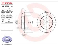 BREMBO 08.A328.10