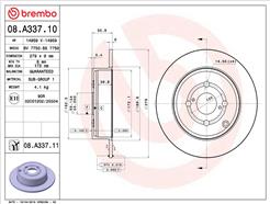 BREMBO 08.A337.11