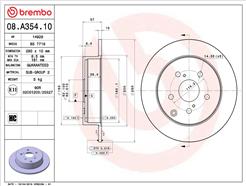 BREMBO 08.A354.10