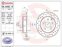 BREMBO 08.A429.1X