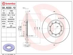 BREMBO 08.A530.10