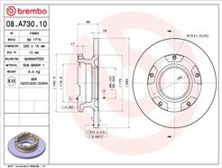 BREMBO 08.A730.10
