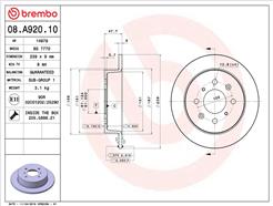 BREMBO 08.A920.10