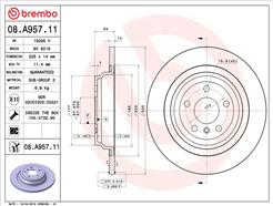 BREMBO 08.A957.11