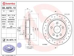 BREMBO 08.A970.1X