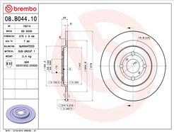 BREMBO 08.B044.10