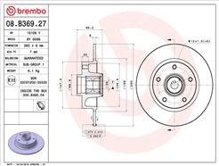 BREMBO 08.B369.27