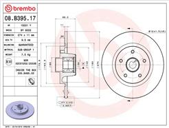 BREMBO 08.B395.17