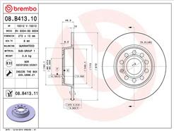 BREMBO 08.B413.11